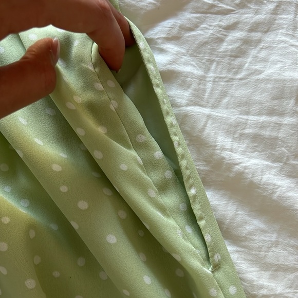 Abercrombie Polka Dot Dress - Green - Picture 6 of 8